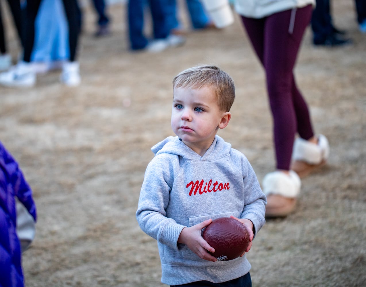 Milton High School football champs parade and celebration