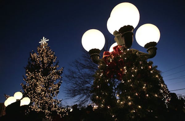 Alpharetta also held its annual tree lighting on Sunday, Dec. 7. The event included musical performances, a reading of "'Twas the Night Before Christmas" by Mayor Arthur Letchas and a visit by Santa Claus.