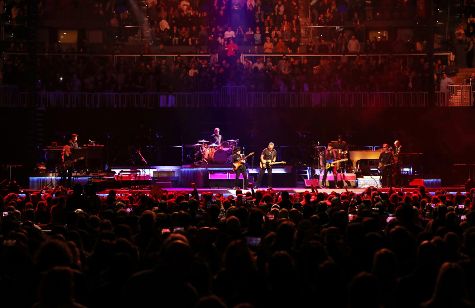 Bruce Springsteen & the E Street Band rocked sold-out State Farm Arena in Atlanta on Friday, February 3, 2023. (Photo: Robb Cohen for The Atlanta Journal-Constitution)
