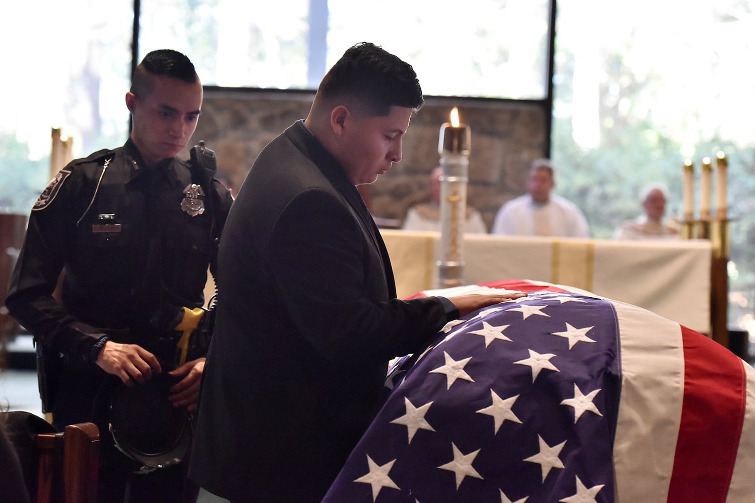 Photos: The funeral for Officer Edgar Isidro Flores