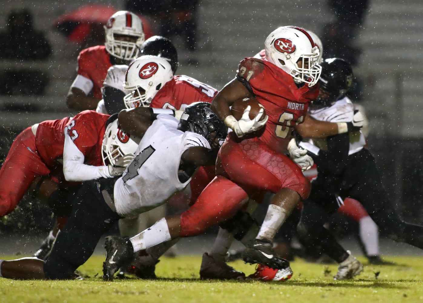 Photos: First round of high school football state playoffs