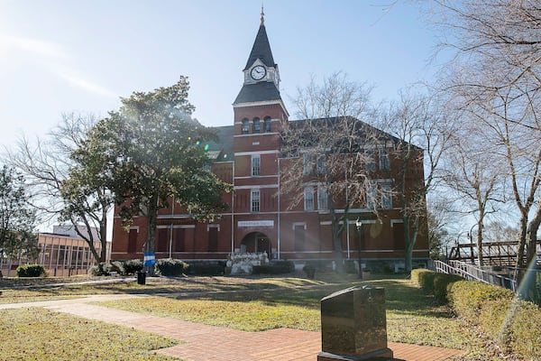 12/05/2019 -- Atlanta, Georgia -- The exterior of Fountain Hall on the campus of Morris Brown College, Thursday, December 5, 2019.  (ALYSSA POINTER/ALYSSA.POINTER@AJC.COM)