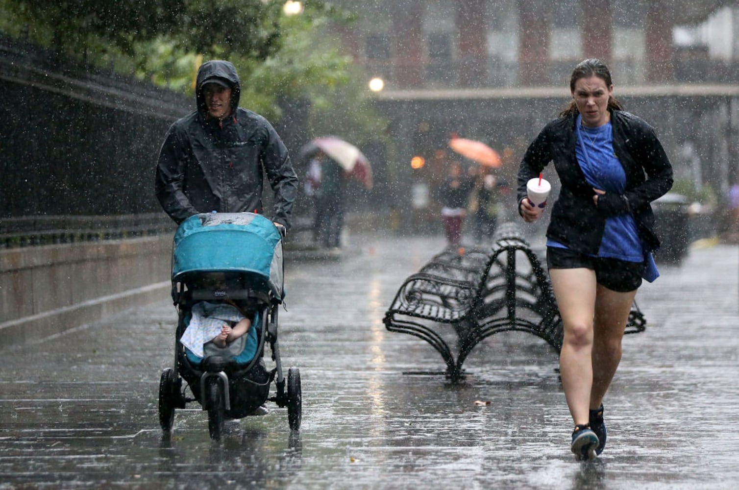 Hurricane Nate lashes Gulf Coast before weakening to tropical storm