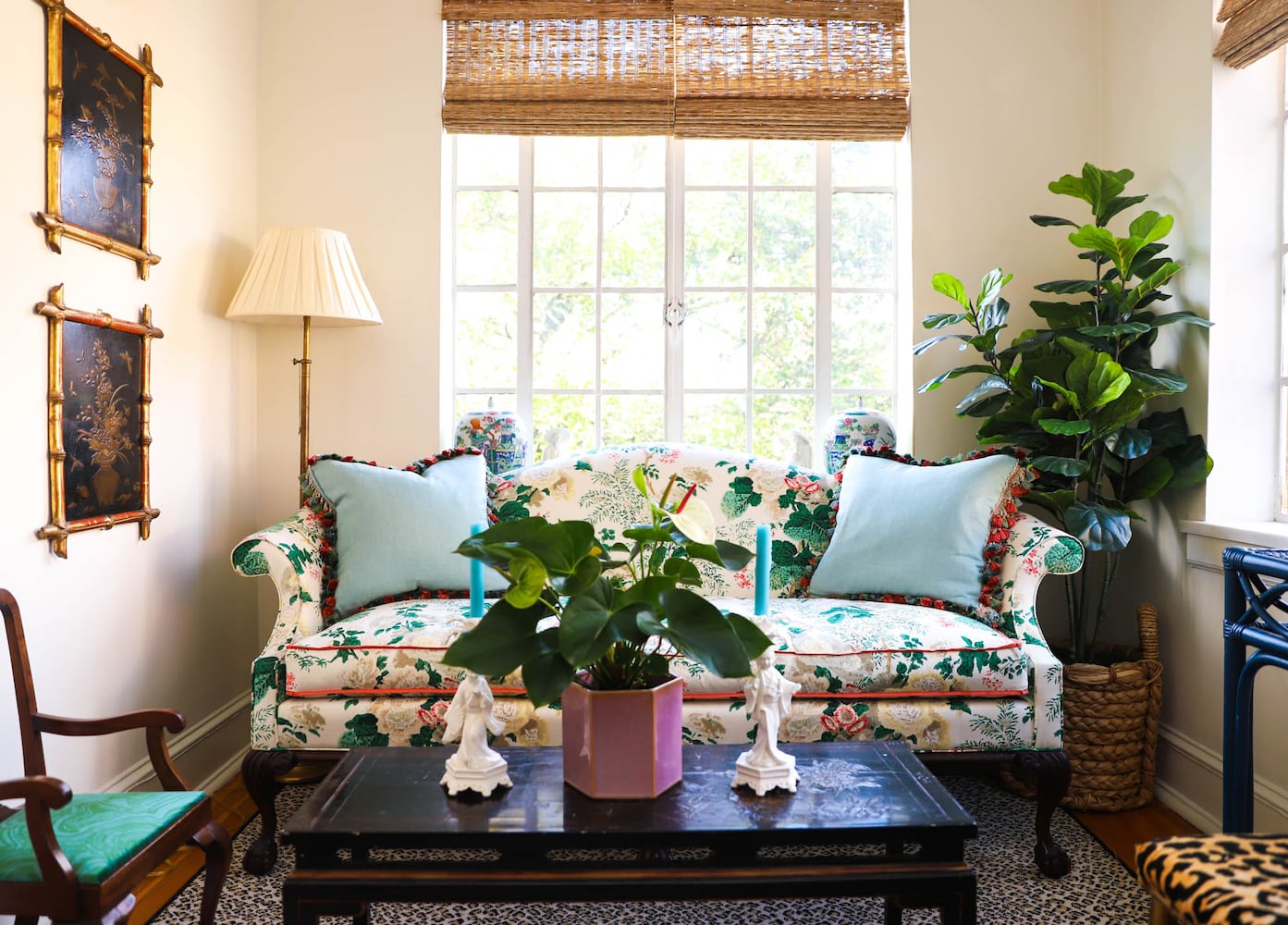 PHOTOS: Buckhead owner decorates her Colonial Revival condo with a geometrical twist