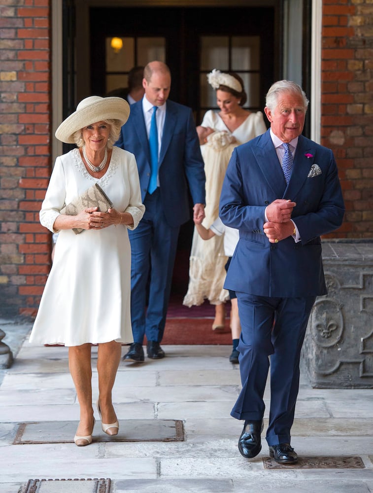 Photos: Prince Louis christened