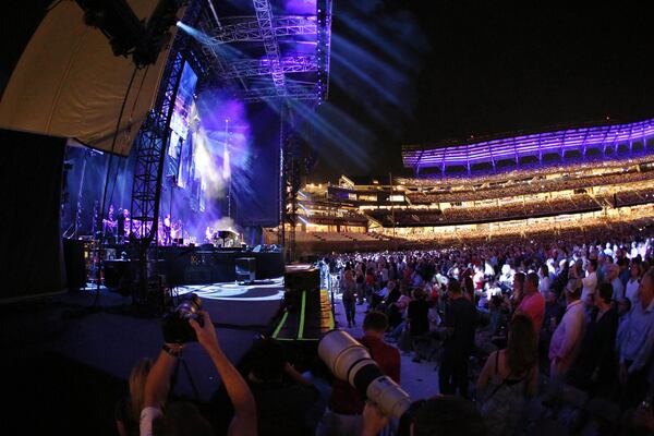  The Braves staff knows they need to make some changes before the next show at the stadium - Metallica in July. Photo: Robb Cohen Photography & Video /RobbsPhotos.com