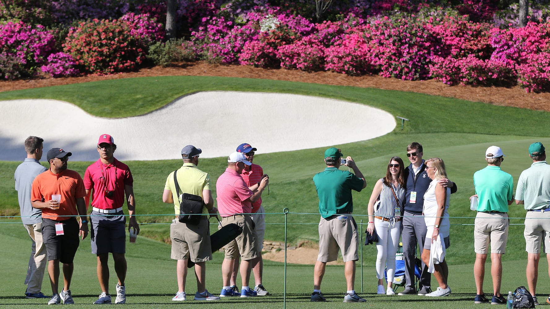 2018 Masters Tournament: First practice round