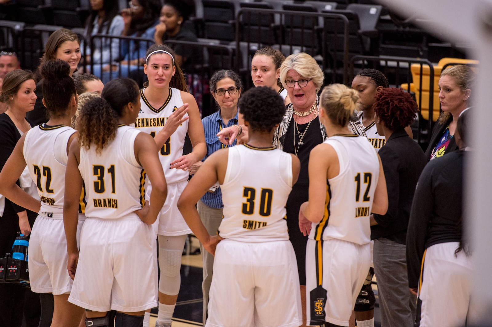 This is the largest donation in the history of the KSU women’s basketball team.