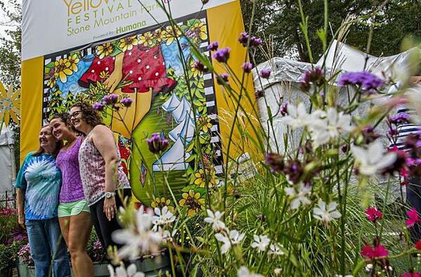 More than 400 artists and crafters will take part in Stone Mountain's Yellow Daisy Festival this weekend.