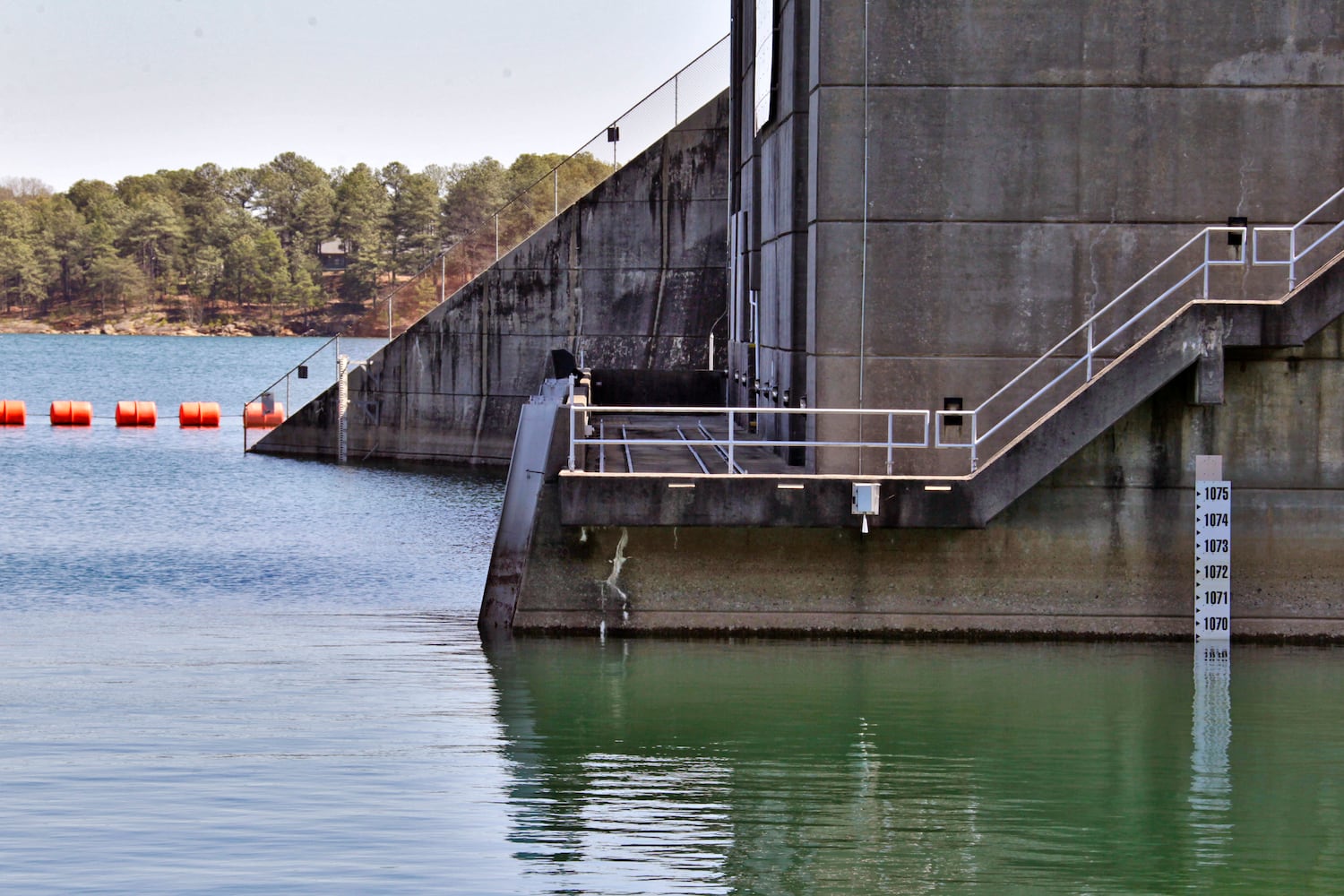 The water level will increase by one foot in May.