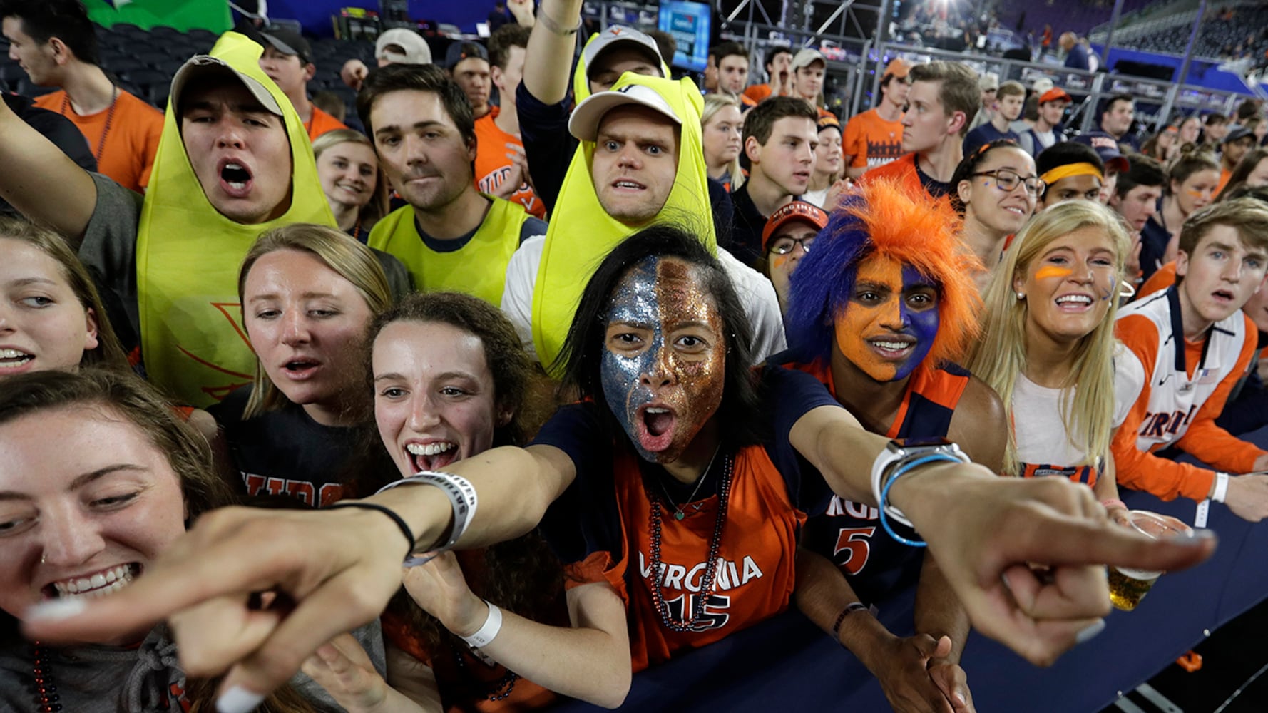 Photos: Final Four Championship: Virginia fans