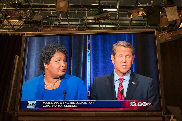 Gubernatorial candidates Stacey Abrams and Brian Kemp participate in their only debate at the Georgia Public Broadcasting Studios in Atlanta. A second debate was scheduled but was canceled by Brain Kemp. The cancellation was due to President Donald Trump choosing to campaign for Kemp during the scheduled time of the debate.