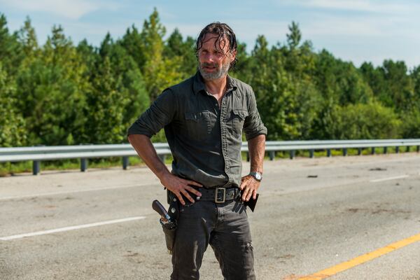  Andrew Lincoln as Rick Grimes - The Walking Dead _ Season 7, Episode 9 - Photo Credit: Gene Page/AMC