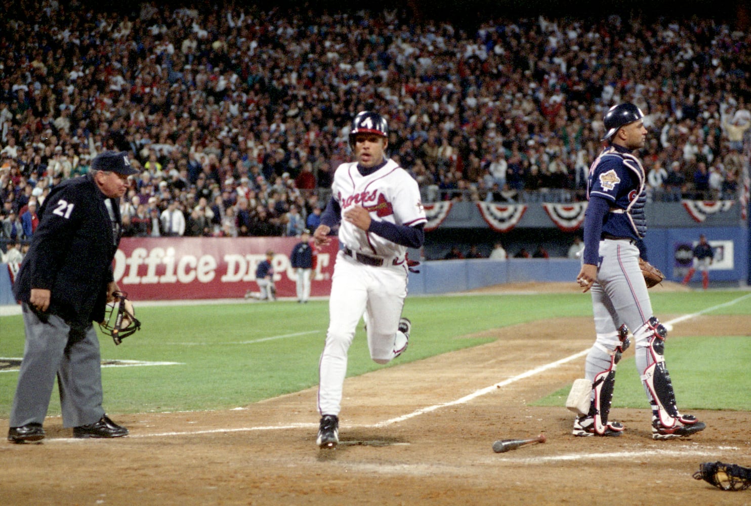 Atlanta Braves 1995 World Series Game One, October 21, 1995