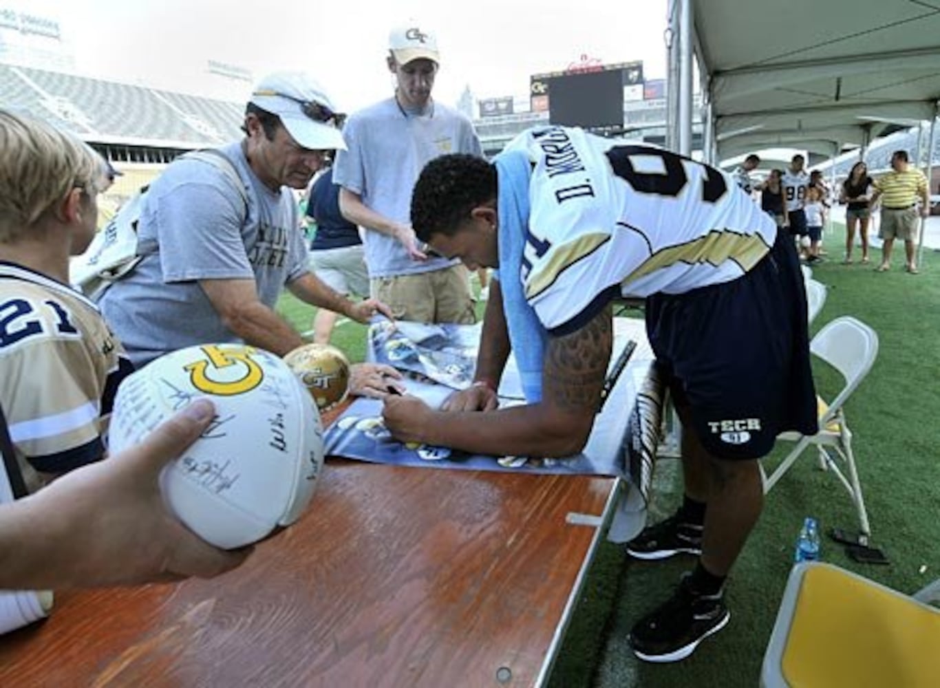 Ga. Tech's Derrick Morgan: His career