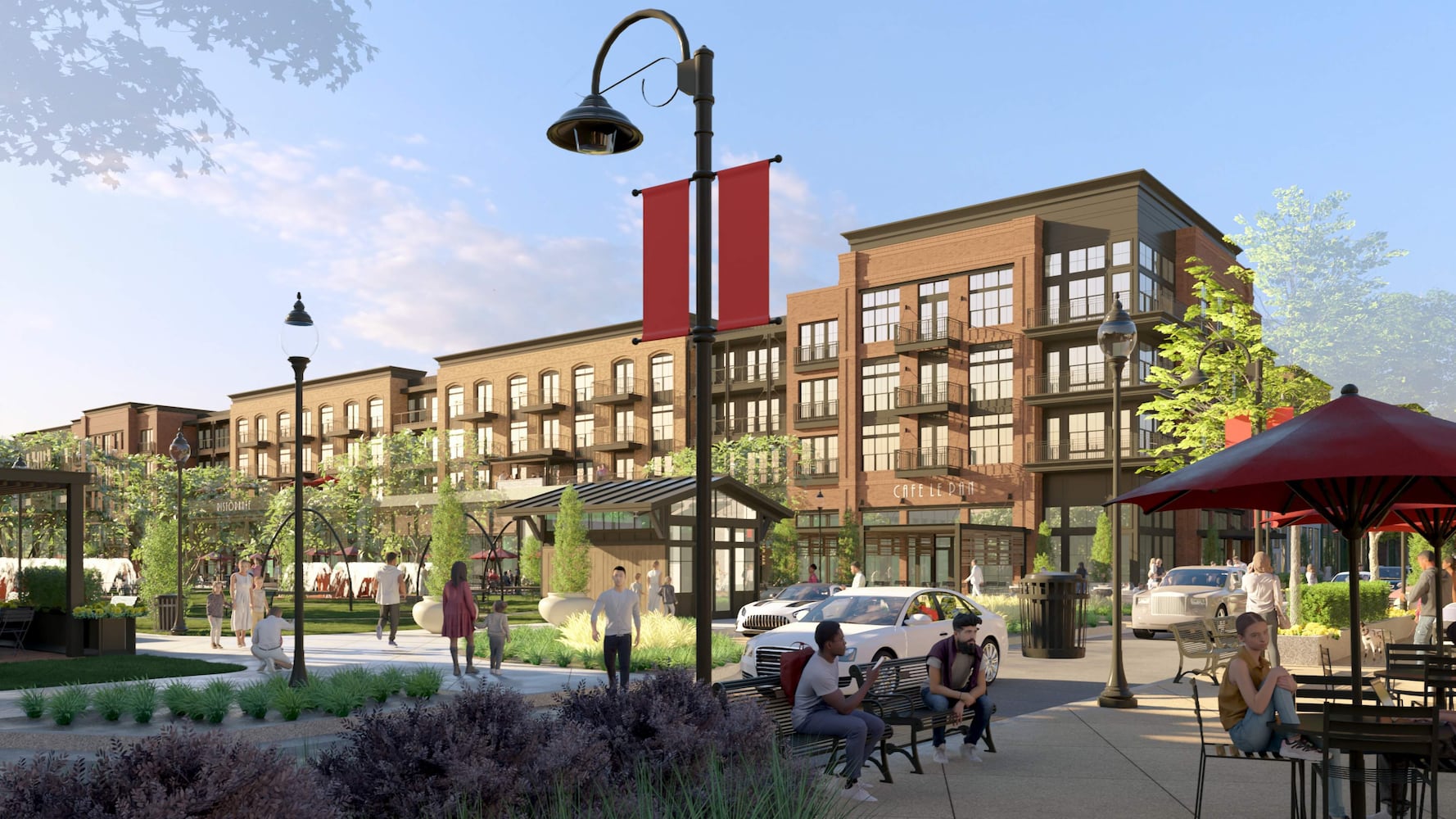 Lakeshore redevelopment rendering