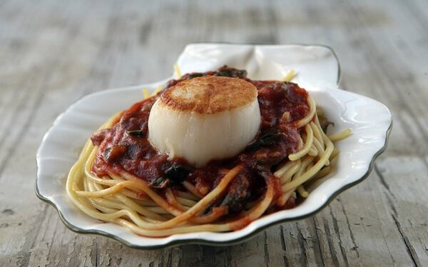 Scallops St. Louis. (Hillary Levin/St. Louis Post-Dispatch/TNS)