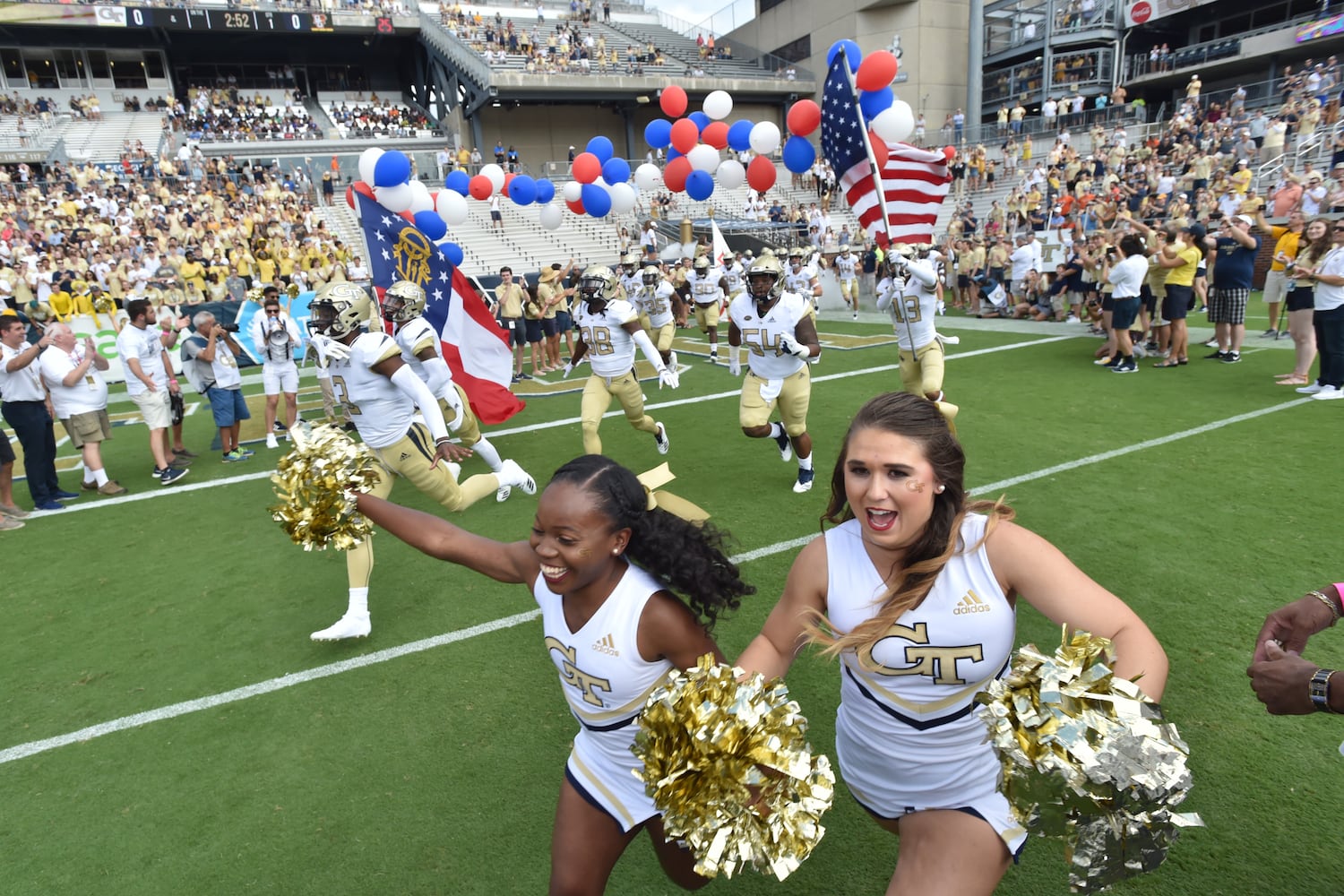 Photos: Georgia Tech piles up points in win over Bowling Green