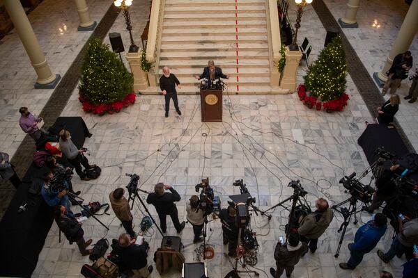 Republican defeats in the 2020 elections sparked a push by the GOP-dominated General Assembly to complete a massive rewrite of Georgia's voting laws.  (Alyssa Pointer / AJC file photo)