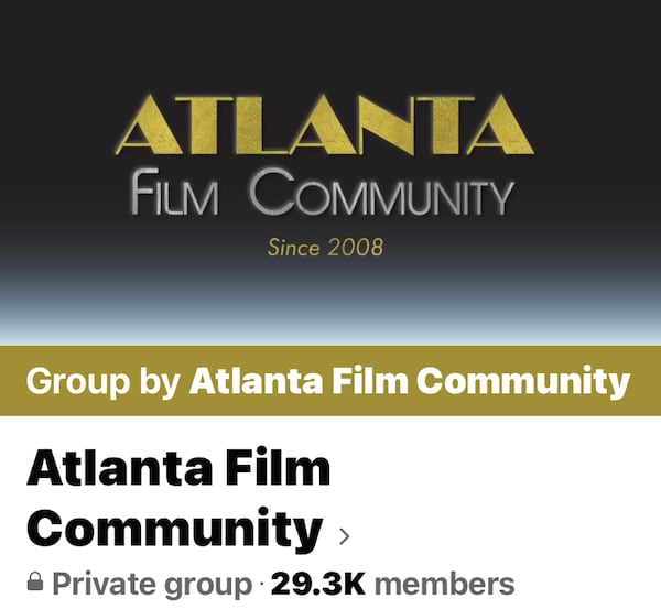 The Atlanta Film Community Facebook page.