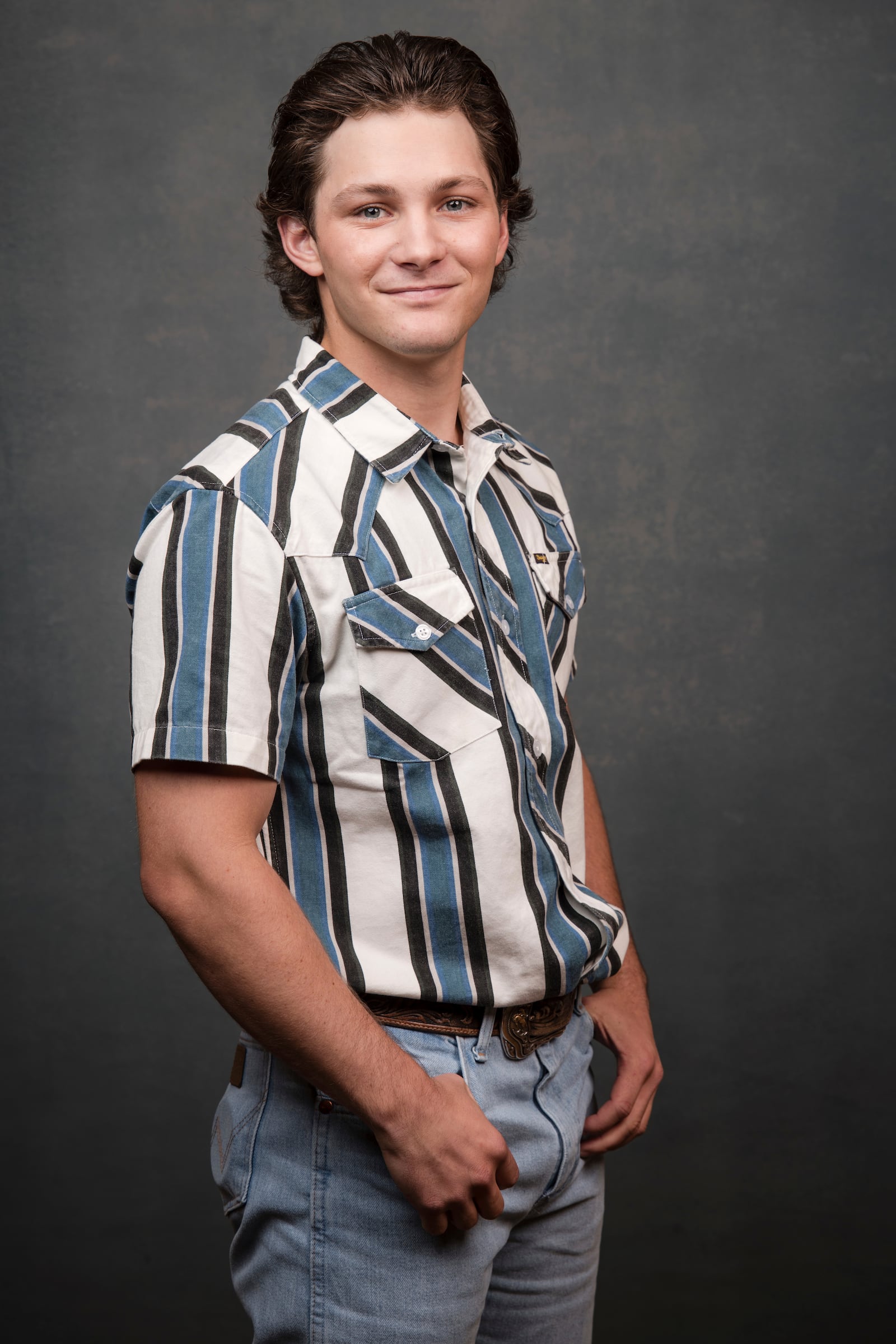 FILE - Montana Jordan poses for a portrait to promote "Georgie & Mandy's First Marriage" during the Summer Television Critics Association Press Tour in Pasadena, Calif., on July 13, 2024. (Willy Sanjuan/Invision/AP, File)