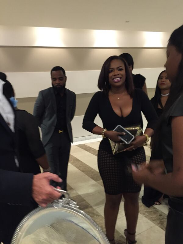 Kandi Burruss of season 2 of "Real Housewives of Atlanta" at the BMI R&amp;B and Hip Hop Awards Sept. 1, 2016. CREDIT: Rodney Ho/ rho@ajc.com