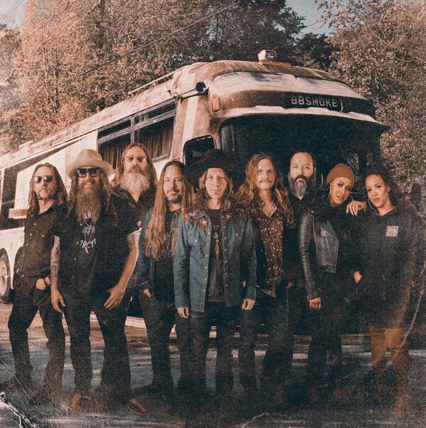 Atlanta's Blackberry Smoke will play Ameris Bank Amphitheatre Aug. 21 as part of their "Spirit of the South" tour featuring the Allman Betts Band, The Wild Feathers and Allman Brothers Band drummer, Jaimoe. Courtesy of Evan Bartleson.