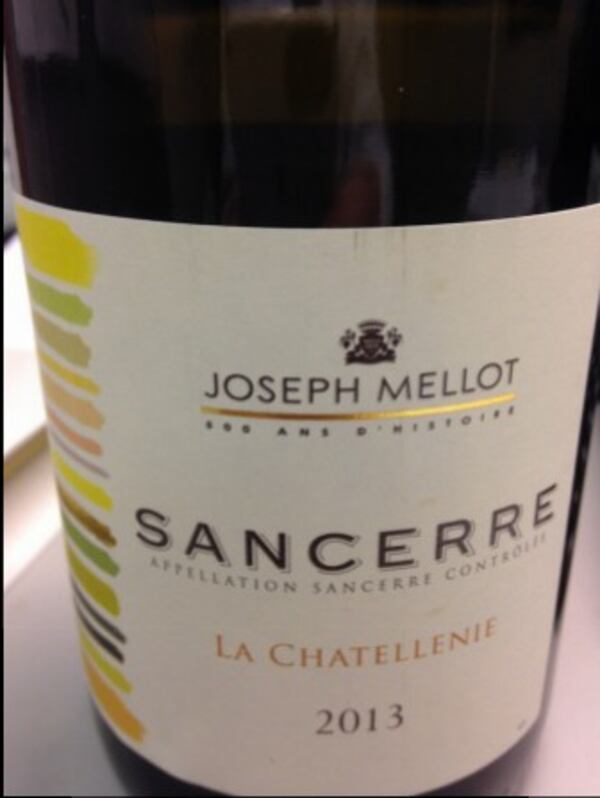 2013 Joseph Mellot, La Chatellenie, Sancerre, France