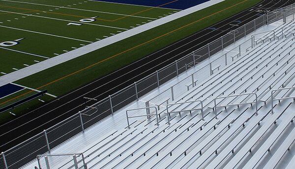 football bleachers