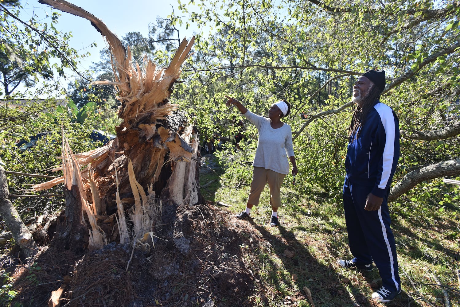 Hurricane Matthew's aftermath in Georgia