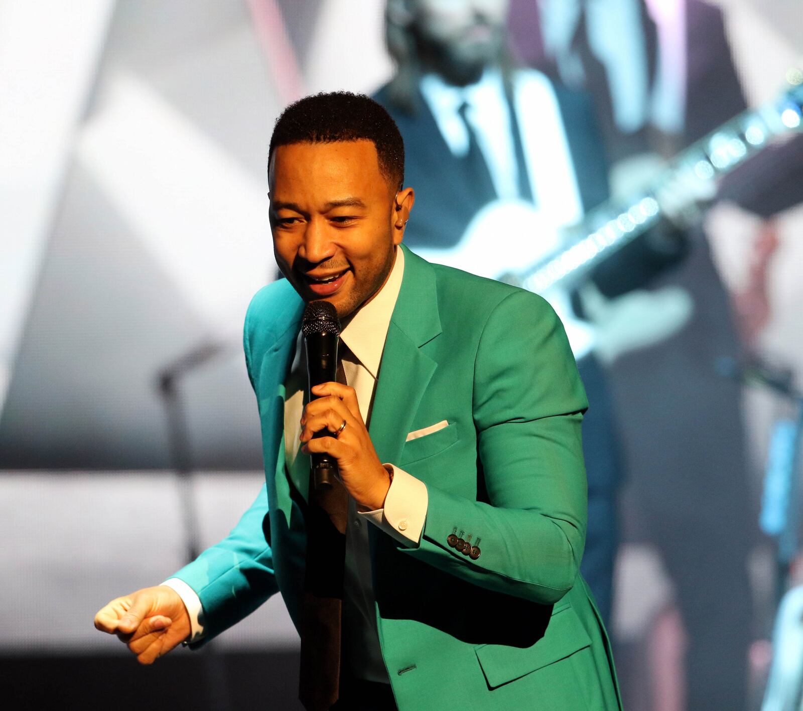 John Legend told fans about his family's Christmas traditions during his show at the Fox Theatre. Photo: Robb Cohen Photography & Video /RobbsPhotos.com