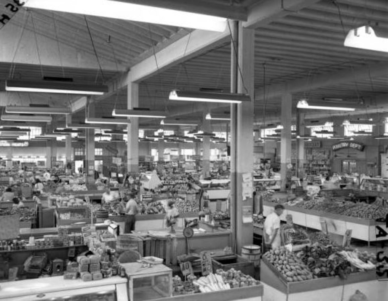 Flashback Photos: A visit to Atlanta's Municipal Market