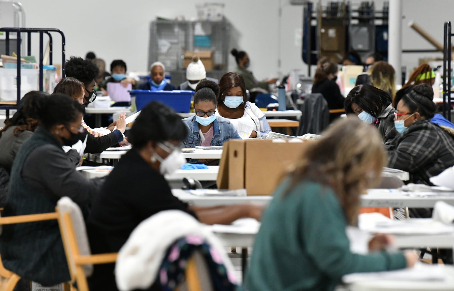 Gwinnett ballots counting