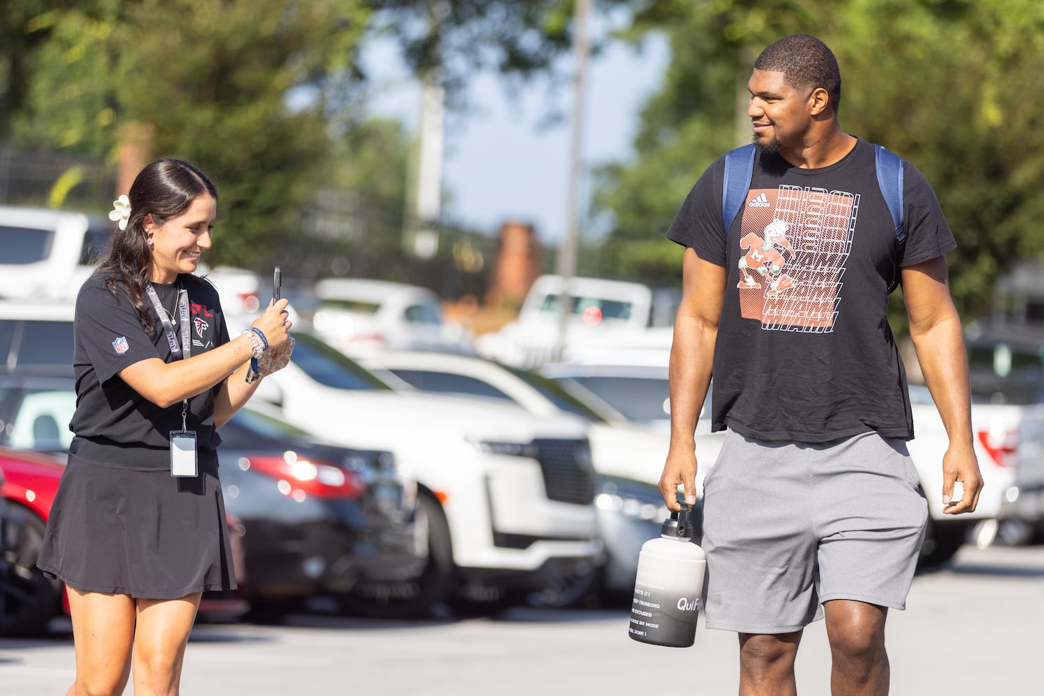 Falcons training camp photo