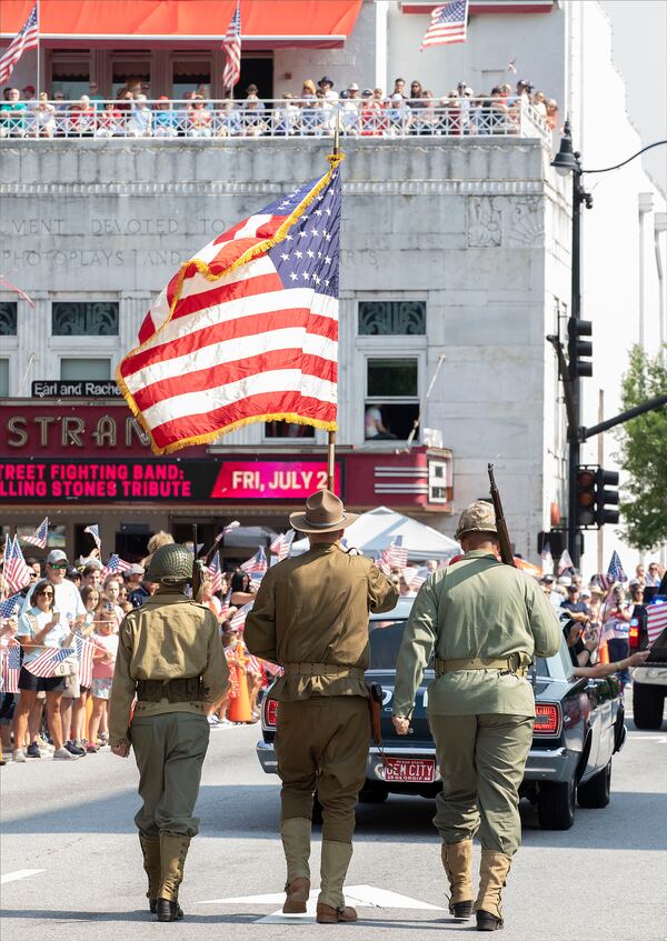 Marietta's celebration includes a parade, live music, a kids' zone and fireworks. Photo: Courtesy of Kelly Huff