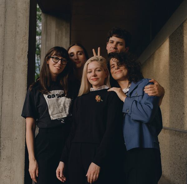 Canadian indie rock band Alvvays performs at Variety Playhouse on Nov. 7.  
(Courtesy of Norman Wong)