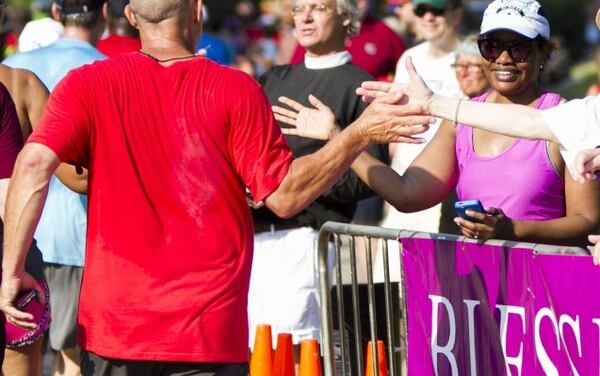 Expect a warm day for The AJC Peachtree Road Race.