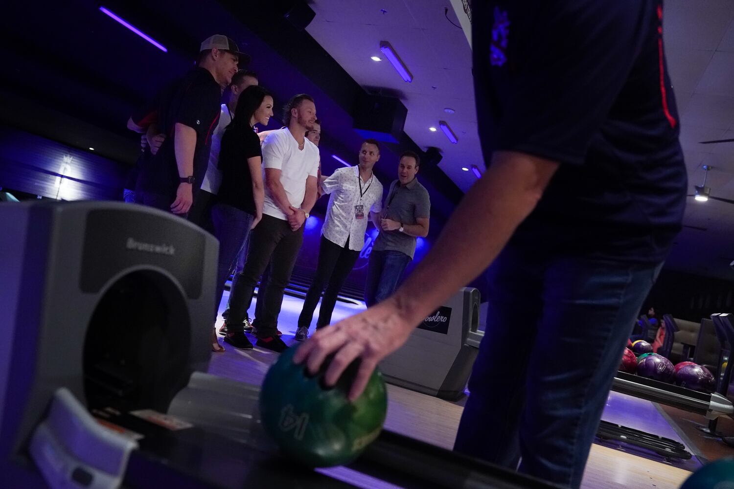 Photos: Josh Donaldson, Braves teammates bowl for charity