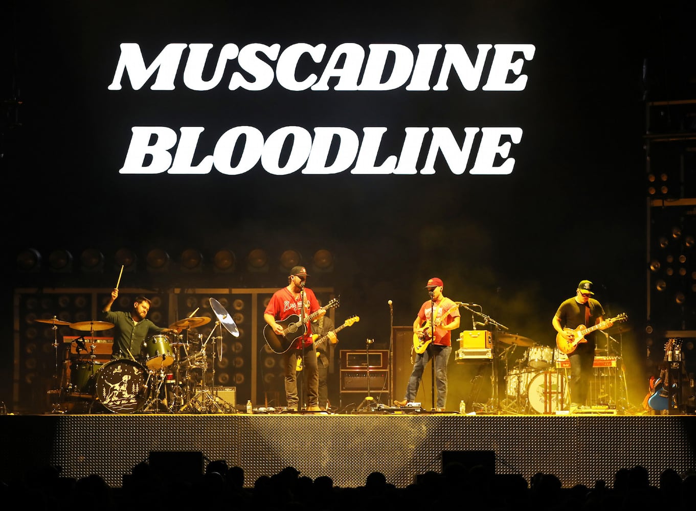 -- Muscadine Bloodline
Post Malone brought his sold out F-1 Trillion Tour To Lakewood Amphitheatre on Friday, October 11, 2024. Muscadine Bloodline and Dan Spencer opened the show.
Robb Cohen for the Atlanta Journal-Constitution