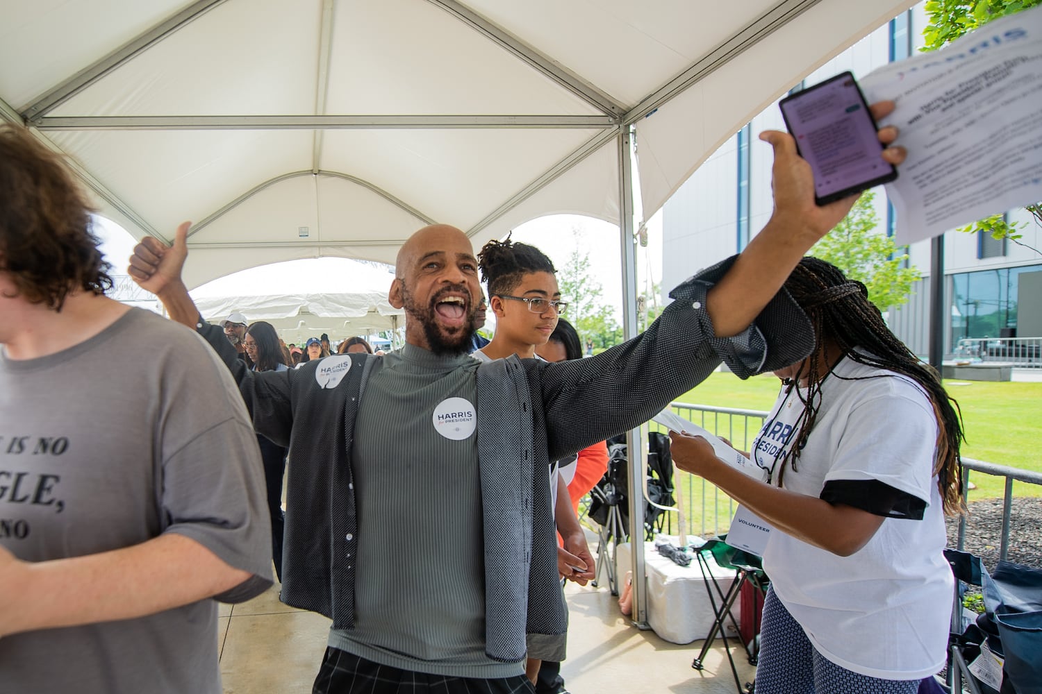 Kamala Harris Speech Event