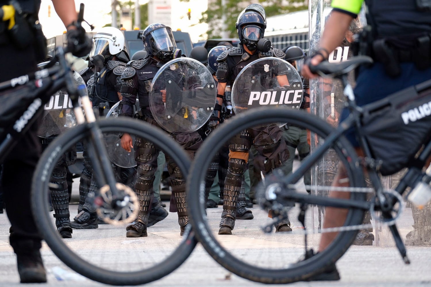 PHOTOS: Atlanta Protests -- the police