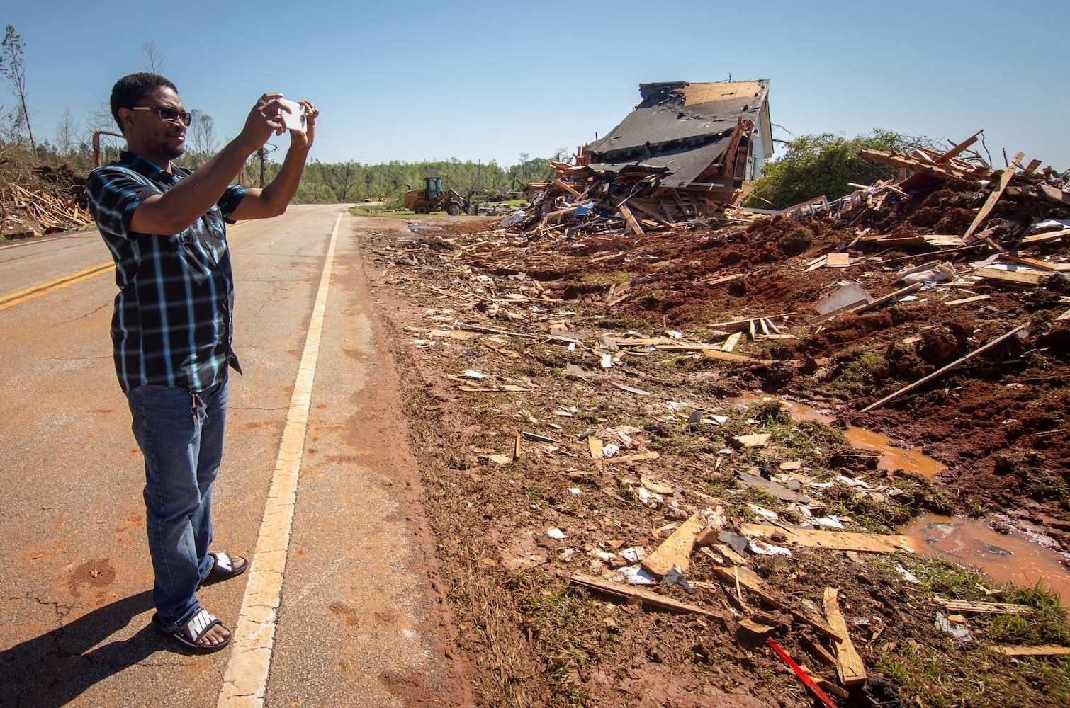 Photos: Tornadoes, violent storms rip through Georgia