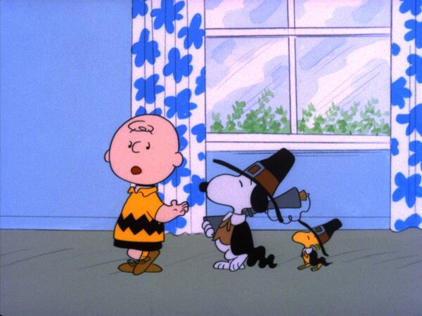 A still from 'A Charlie Brown Thanksgiving.'