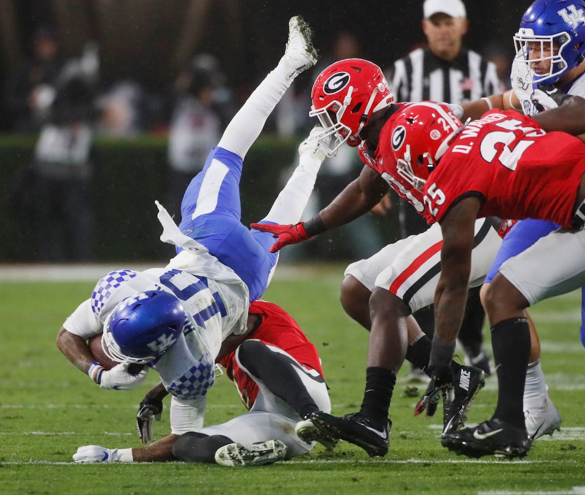 Photos: Bulldogs try to bounce back against Kentucky