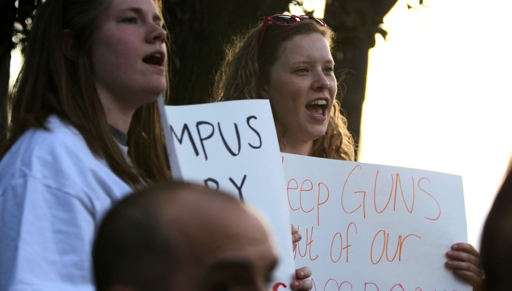 Campus Carry protest at UGA