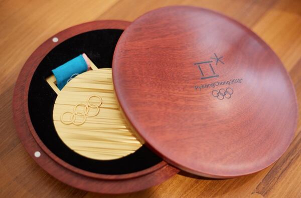 The 2018 PyeongChang Winter Olympic medals were unveiled on Wednesday.