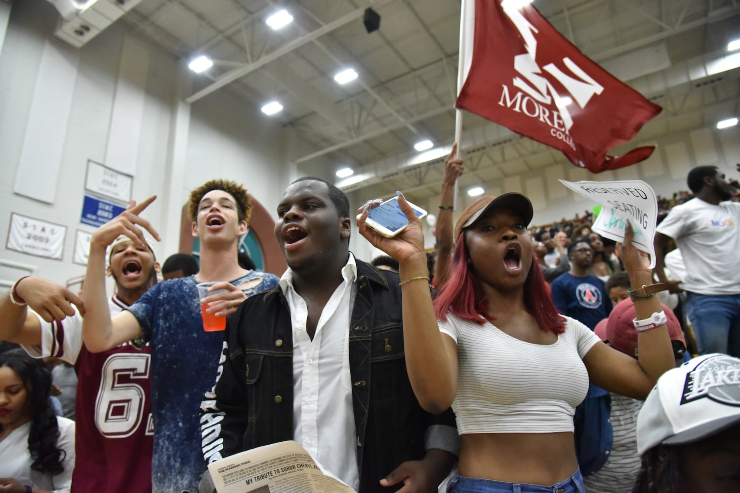 Photos: Atlanta rivals Clark and Morehouse battle in basketball