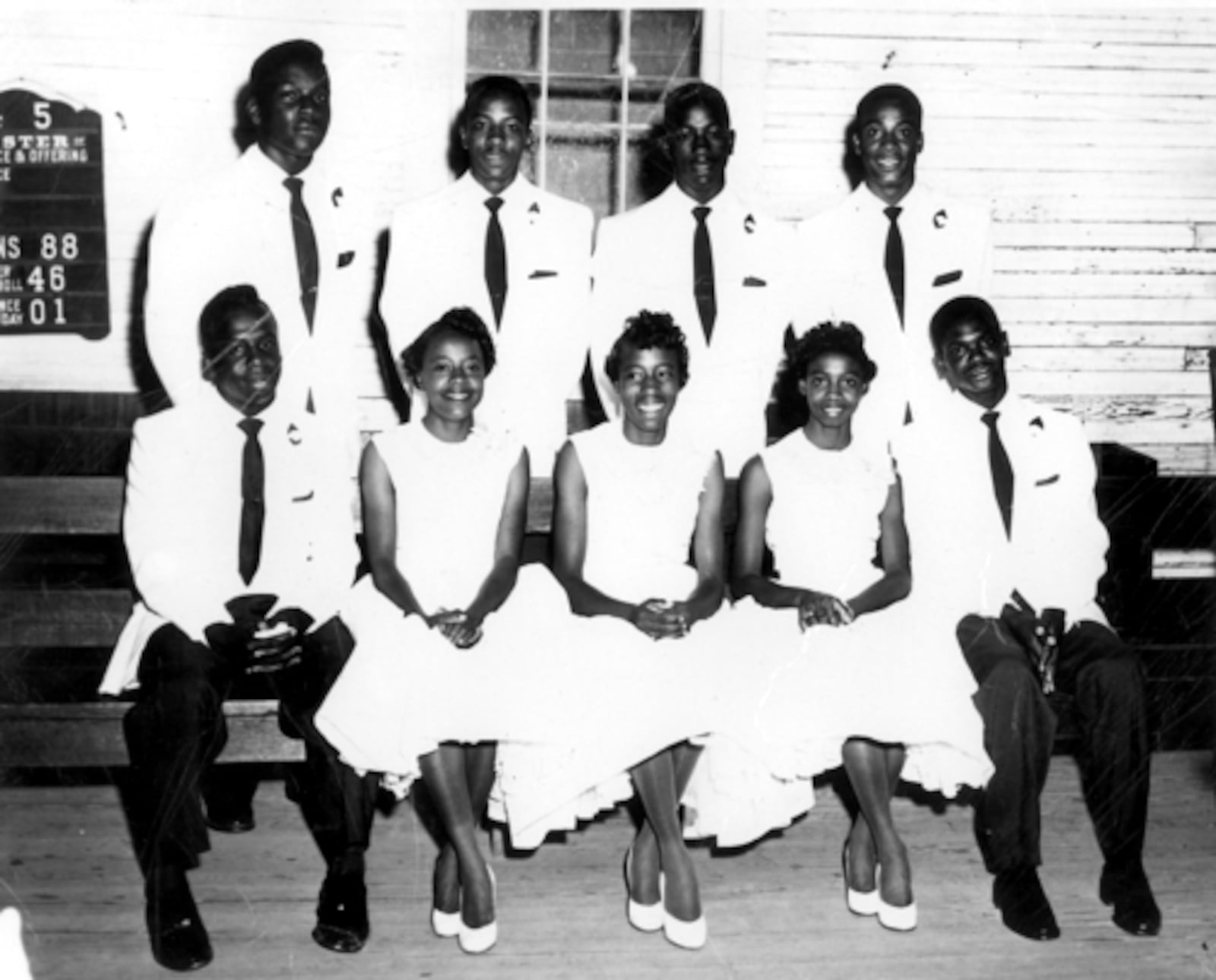 Classes were small but important nonetheless. Before its construction, the county had 13 one-teacher schoolhouses and two two-teacher schools for black students. Here is a photo of unidentified Hooper-Renwick students.