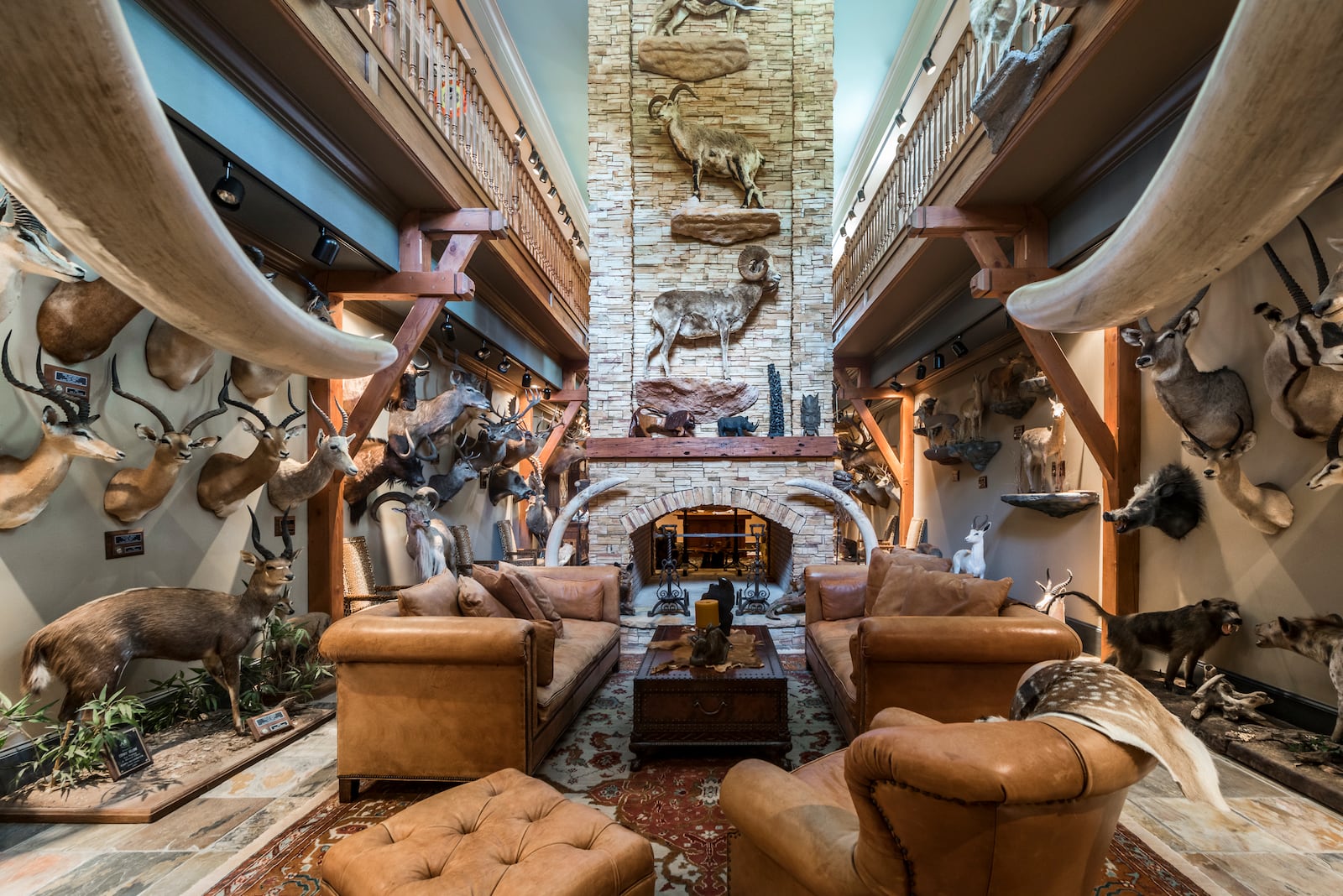 A look at 3863 Streamside Drive in Marietta, which is being sold for $2.5 million. The 12,000-square-foot castle sits on an acre just off Sope Creek.