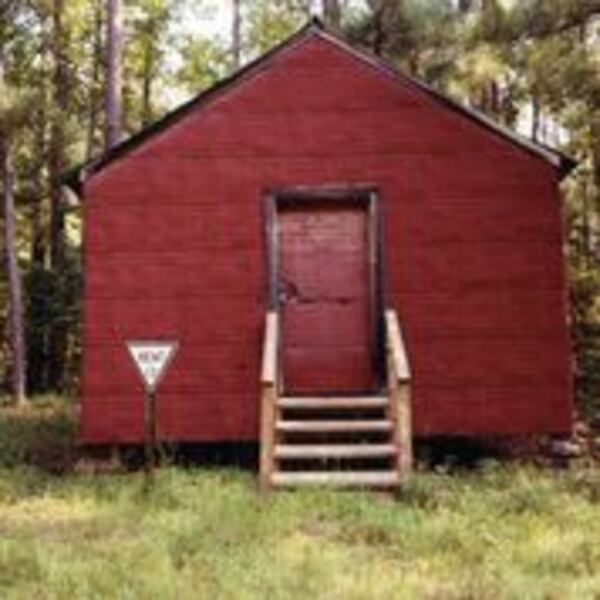 William Cristenberry's "Red Building in Forest, Hale County. Alabama" (1998)